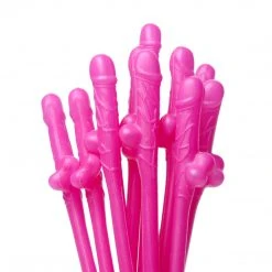 Frisky Penis Sipping Straws 10 Pack -