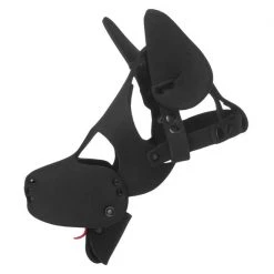 Master Series BDSM Neoprene Dog Hood With Removable Muzzle