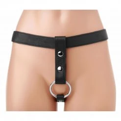 Strict Leather Slim Strap Leather Dildo Harness Dildos & Strap-Ons