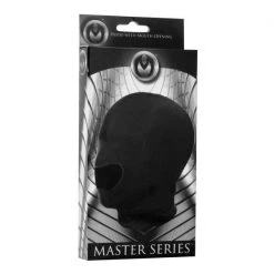 Master Series Blow Hole Open Mouth Spandex Hood BDSM