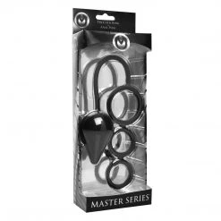 Master Series Triple Threat Silicone Tri Cock Ring And Anal Plug 7 Master Series Triple Threat Silicone Tri Cock Ring And Anal Plug
