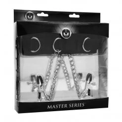Master Series Submission Collar And Nipple Clamp Union 9 Master Series Submission Collar And Nipple Clamp Union