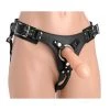 Strict Leather Dildos & Strap-Ons Leather Corset Back Strap On Dildo Harness