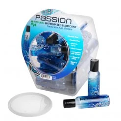 Passion Lubricants Passion Naturals Fishbowl Retail Display- 30 Piece Display