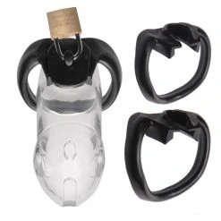 Master Series Rikers Locking Chastity Cage 8 Master Series Rikers Locking Chastity Cage
