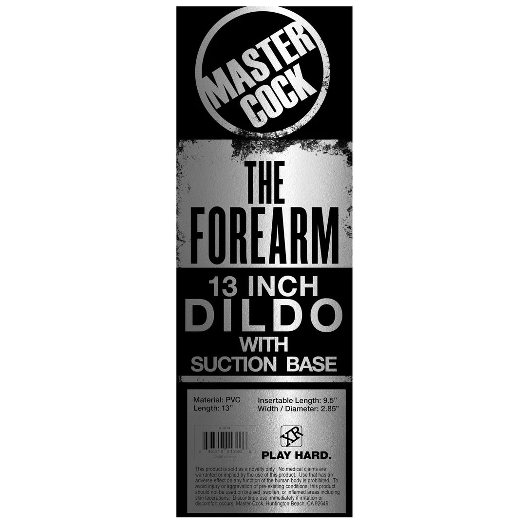 Master Cock The Forearm 13 Inch Dildo With Suction Cup 5 Master Cock The Forearm 13 Inch Dildo With Suction Cup