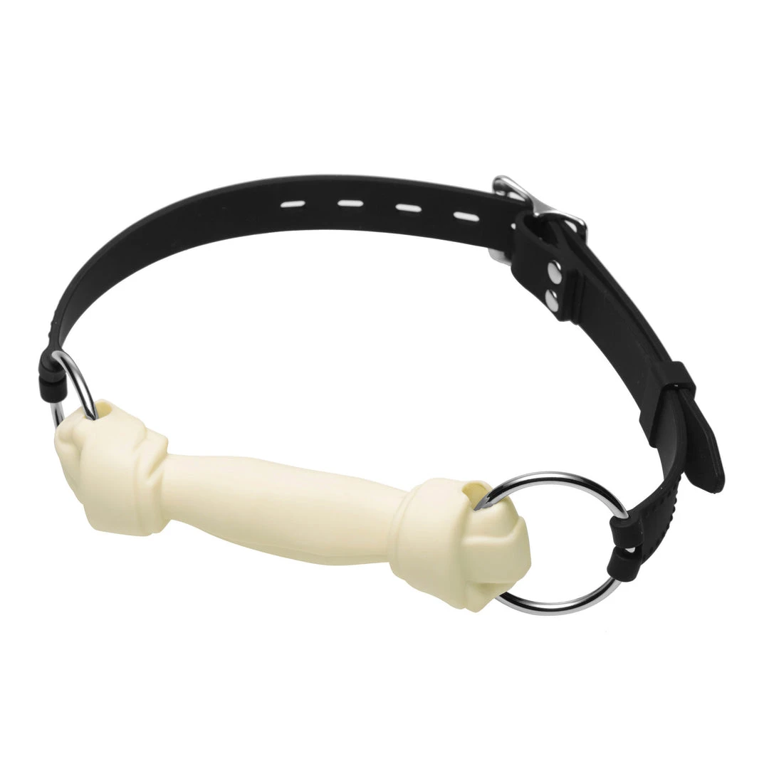 Master Series BDSM Silicone Bone Gag 2 Master Series BDSM Silicone Bone Gag