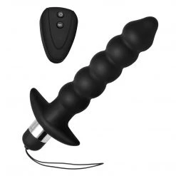 Master Series Wireless Vibrating Anal Beads With Remote