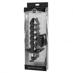 Master Series Wireless Vibrating Anal Beads With Remote