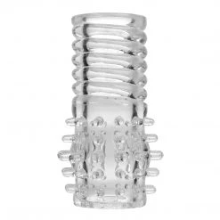 Size Matters Penis Pleasure Pig In A Blanket Textured Penis Enlarger Sleeve