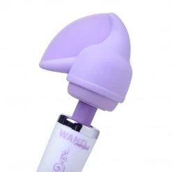 Wand Essentials 64 Mode Wand Vibrator With Flutter Tip Attachment Kit