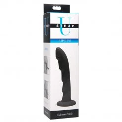 Strap U Ripples Silicone Strap On Harness Dildo- Dildos & Strap-Ons