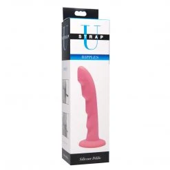 Strap U Ripples Silicone Strap On Harness Dildo- Dildos & Strap-Ons