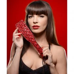 Master Series Crimson Tied Steel Enforced Spanking Paddle
