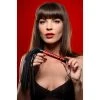 Master Series Crimson Tied Embossed Flogger