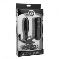 Master Series Anal Cobra Vibrating Silicone P-Spot Massager