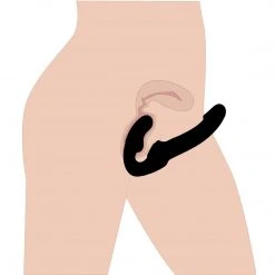 Strap U Revolver Strapless Strap On G-Spot Dildo