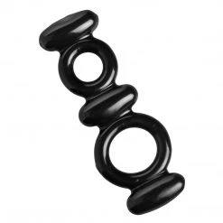 Trinity Vibes Penis Pleasure Dual Stretch To Fit Cock And Ball Ring