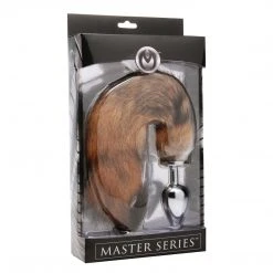 Master Series Untamed XL Fox Tail Anal Plug