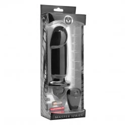 Master Series Anal Cock Control 10 Mode Remote Silicone Plug