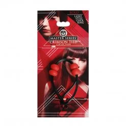 Master Series Crimson Tied Bolo Lasso Style Adjustable Cock Ring Penis Pleasure