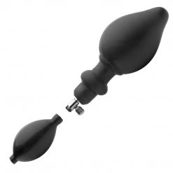 Master Series Expander Inflatable Anal Plug With Removable Pump