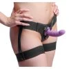 Strap U Dildos & Strap-Ons Bardot Garter Belt Strap On Harness With Silicone G-Spot Dildo