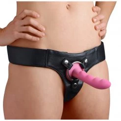 Strap U Wide Band Strap On Harness Kit With Silicone Dildo