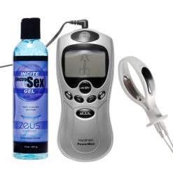 Zeus Electrosex BDSM Electrosex Essentials 3 Piece Kit For Her