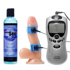 Zeus Electrosex BDSM Electrosex Essentials 3 Piece Kit For Him