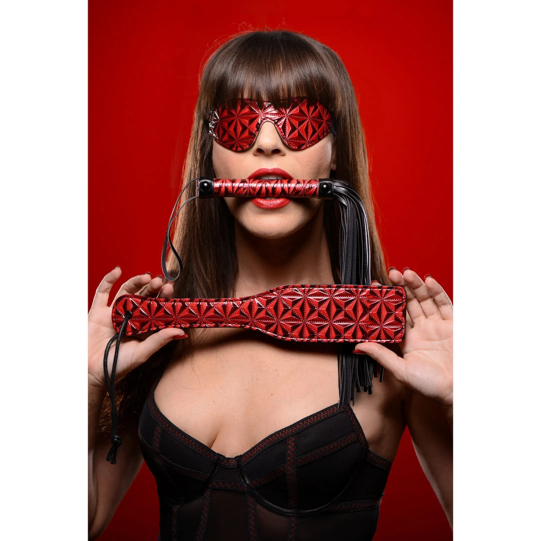 Master Series BDSM Crimson Tied 3 Piece Impact Kit 1 Master Series BDSM Crimson Tied 3 Piece Impact Kit