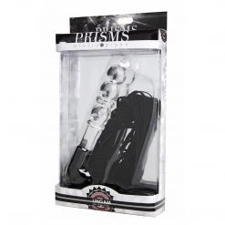 Prisms Erotic Glass Lingam Glass Dildo Flogger