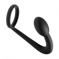Prostatic Play Anal Explorer Silicone Cock Ring And Prostate Plug