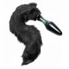 Tailz Midnight Fox Tail Glass Anal Plug