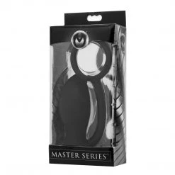 Master Series Bomber Vibrating Silicone Anal Plug With Cock Ring Penis Pleasure