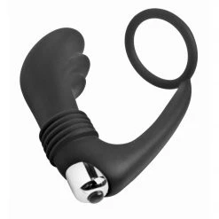 Prostatic Play Anal Nova Silicone Cock Ring And Prostate Vibe