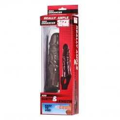 Size Matters Penis Pleasure Really Ample Penis Enhancer Sheath-
