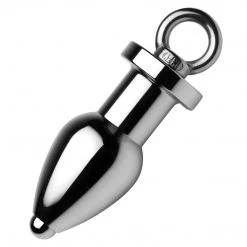 Master Series Anal Arsenal Aluminum Tunnel Plug With Removable Core