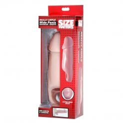 Size Matters Really Ample Wide Penis Enhancer Sheath Penis Pleasure