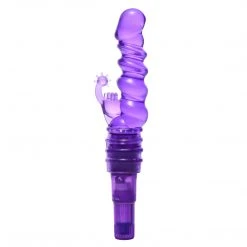 Trinity Vibes Vibrators Royal Rocket Ribbed Rabbit Vibe