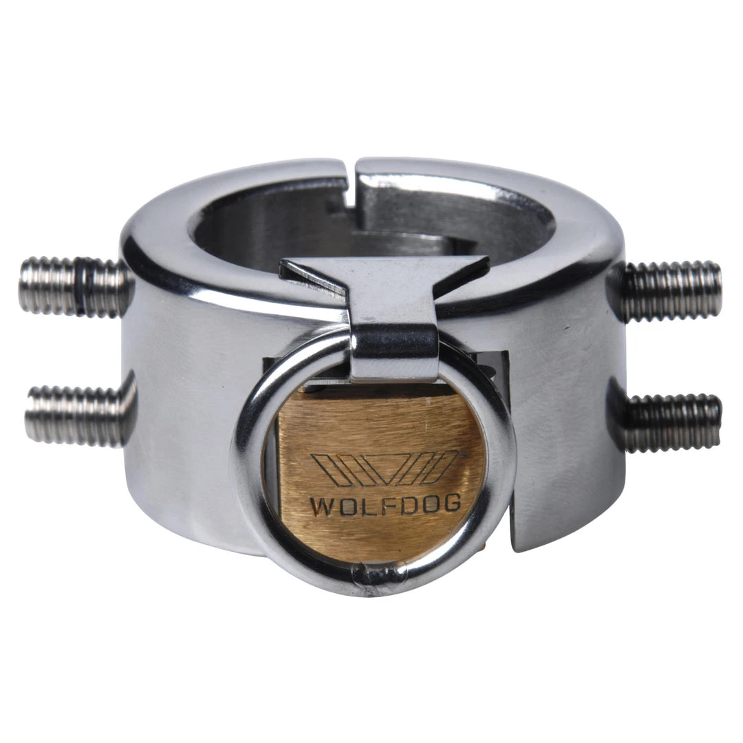 Master Series Fiend Stainless Steel CBT Piercing Chamber- 1.5 Inch BDSM 2 Master Series Fiend Stainless Steel CBT Piercing Chamber- 1.5 Inch BDSM