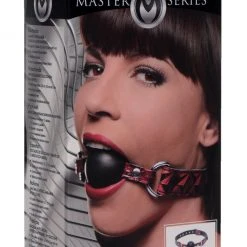 Master Series Interchangeable Silicone Ball Gag