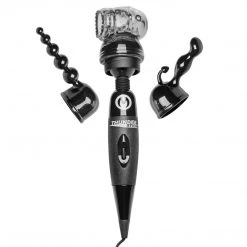 Wand Essentials Supercharged Vibrating Masturbation Kit