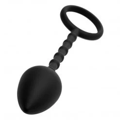Master Series Imbed Silicone Anal Plug And Cock Ring