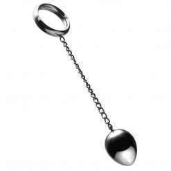 Master Series Stainless Steel Cock Ring And Anal Plug Penis Pleasure