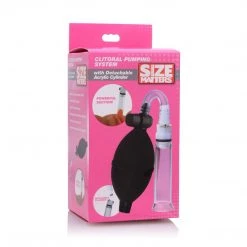 Size Matters Penis Pleasure Clitoral Pumping System With Detachable Acrylic Cylinder