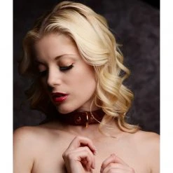 Strict Leather Luxury Burgundy Locking Wrist Cuffs BDSM