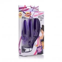Frisky Anal Fanny Fiddlers 3 Piece Finger Rimmer Set With Vibrating Bullet