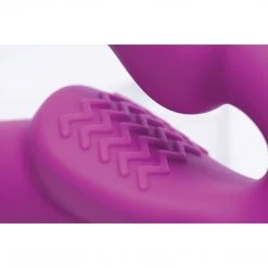 Strap U Dildos & Strap-Ons Evoke Vibrating Strapless Silicone Strap-on Dildo