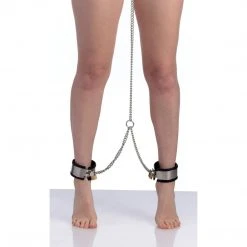Master Series BDSM Bound In Chains Stainless Steel Restraint Set